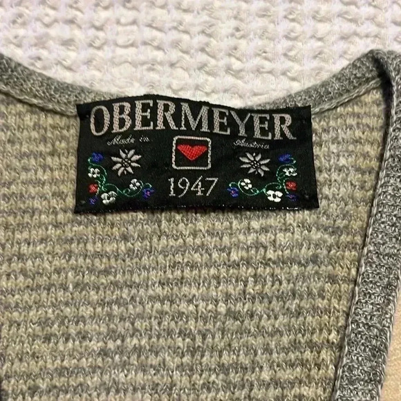 Vintage Obermeyer 1947 Australia Wool Blend Vest E16 - Picture 5 of 7